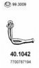 RENAU 7700787194 Exhaust Pipe